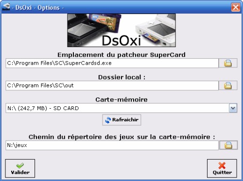 Fenêtre de lancement