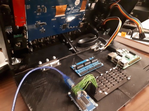 Mise en place des cartes électroniques