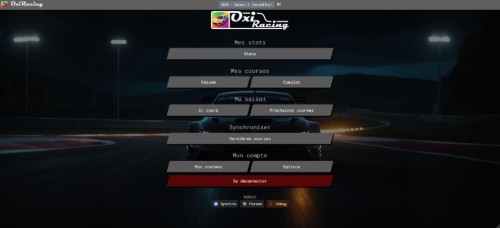 Menu principal